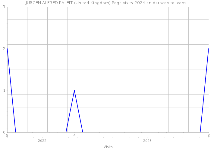 JURGEN ALFRED PALEIT (United Kingdom) Page visits 2024 