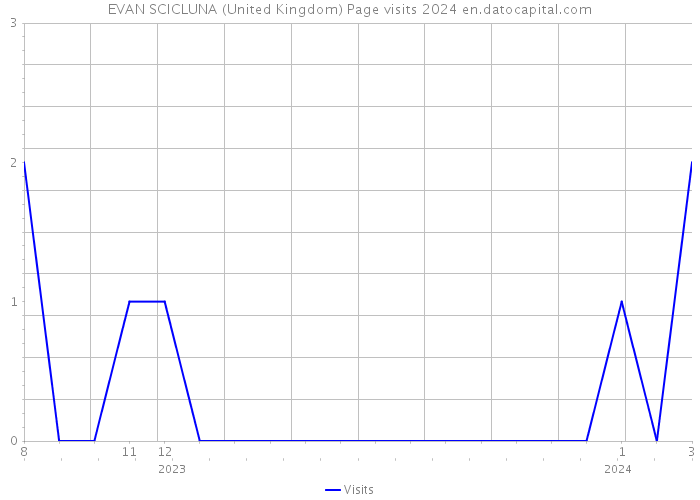 EVAN SCICLUNA (United Kingdom) Page visits 2024 