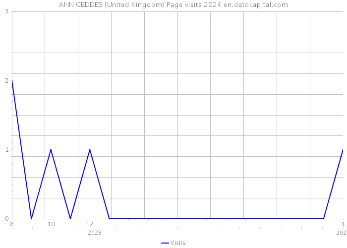 ANN GEDDES (United Kingdom) Page visits 2024 