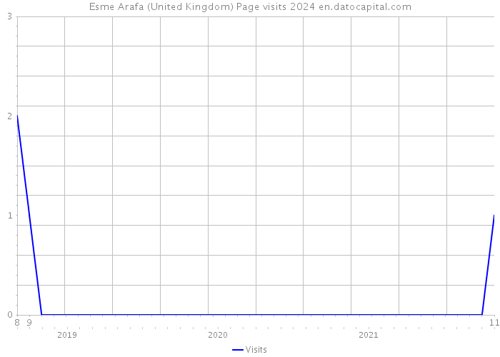 Esme Arafa (United Kingdom) Page visits 2024 