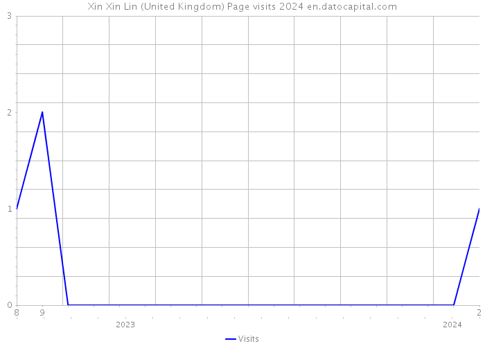 Xin Xin Lin (United Kingdom) Page visits 2024 