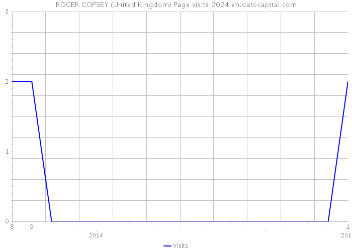 ROGER COPSEY (United Kingdom) Page visits 2024 