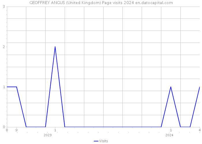 GEOFFREY ANGUS (United Kingdom) Page visits 2024 