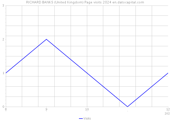 RICHARD BANKS (United Kingdom) Page visits 2024 