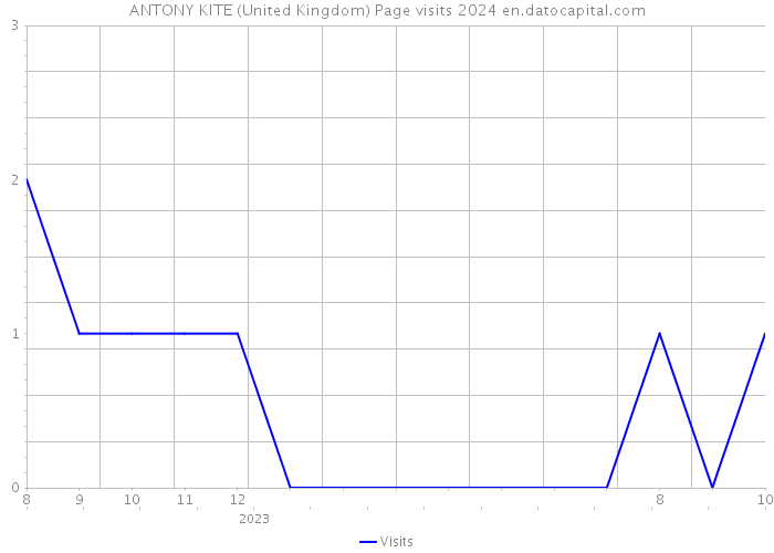 ANTONY KITE (United Kingdom) Page visits 2024 