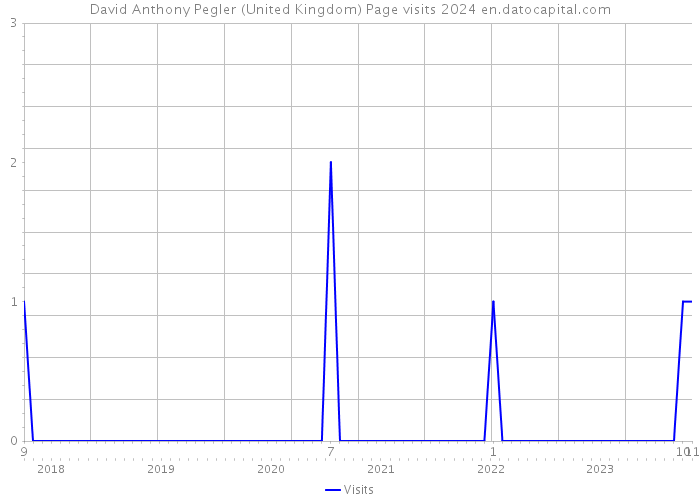 David Anthony Pegler (United Kingdom) Page visits 2024 
