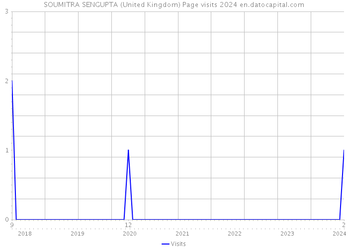 SOUMITRA SENGUPTA (United Kingdom) Page visits 2024 