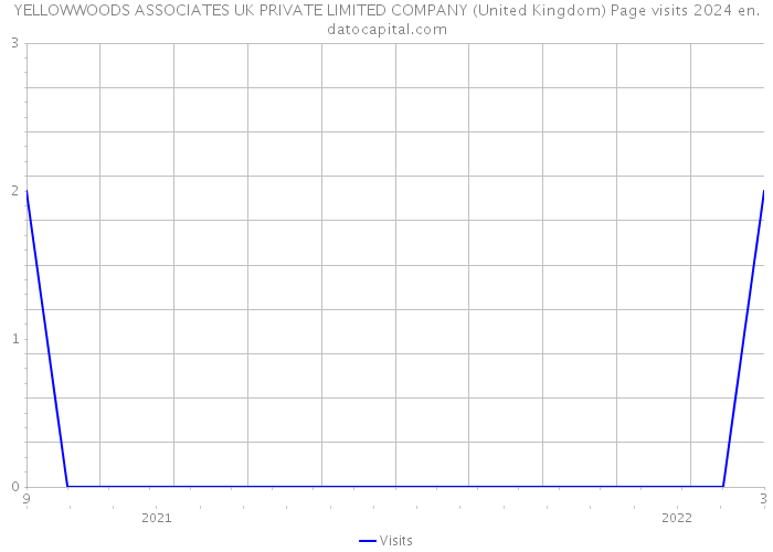 YELLOWWOODS ASSOCIATES UK PRIVATE LIMITED COMPANY (United Kingdom) Page visits 2024 