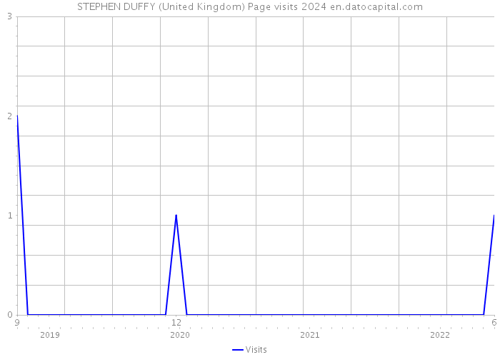 STEPHEN DUFFY (United Kingdom) Page visits 2024 