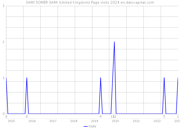 SAMI SOMER SAMI (United Kingdom) Page visits 2024 