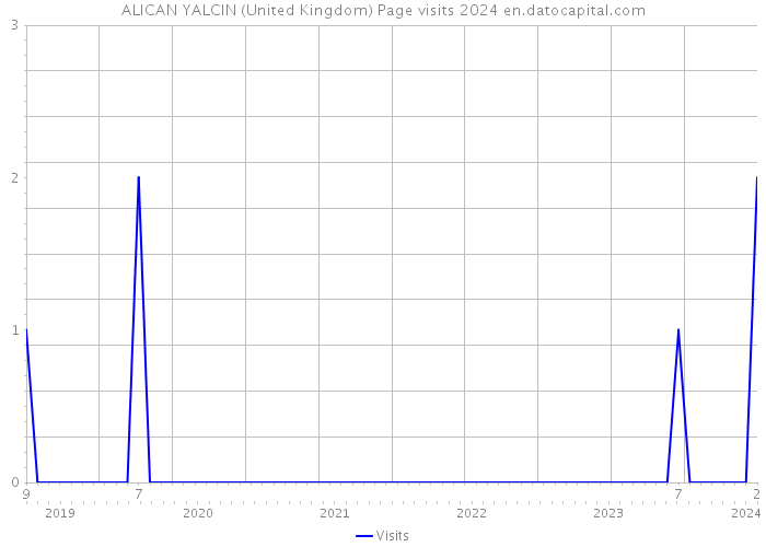 ALICAN YALCIN (United Kingdom) Page visits 2024 