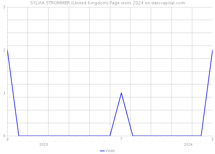 SYLVIA STROMMER (United Kingdom) Page visits 2024 