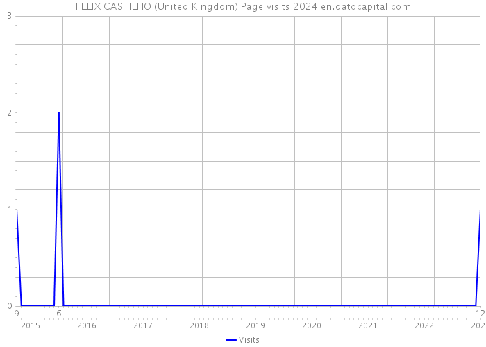 FELIX CASTILHO (United Kingdom) Page visits 2024 