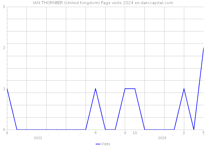 IAN THORNBER (United Kingdom) Page visits 2024 