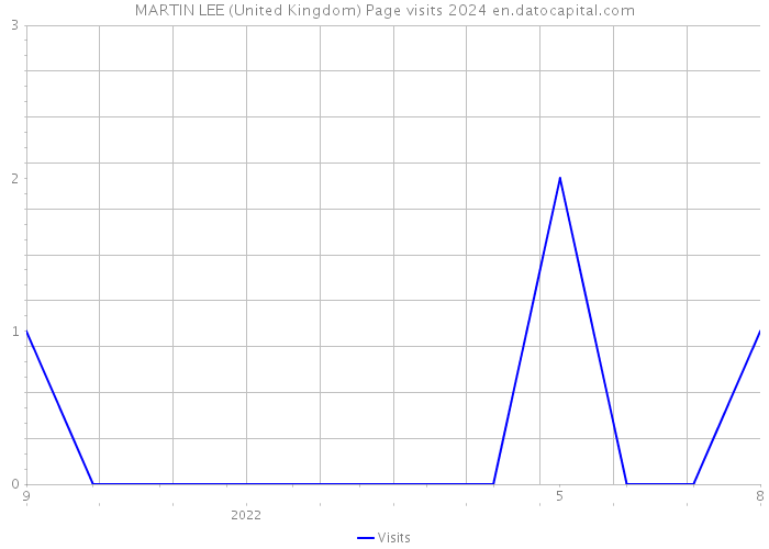 MARTIN LEE (United Kingdom) Page visits 2024 