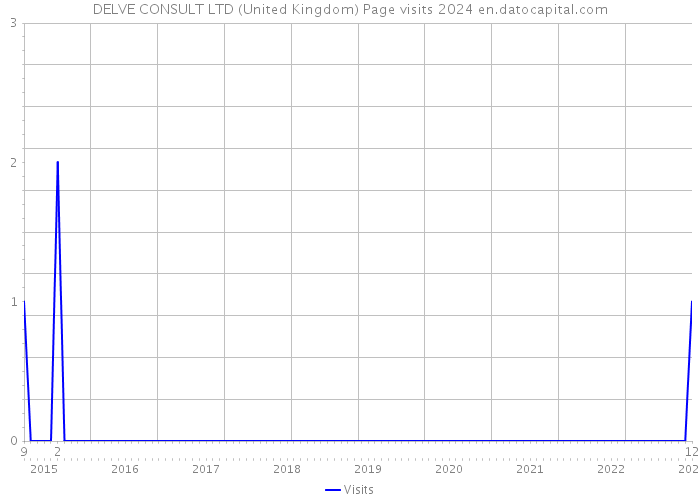 DELVE CONSULT LTD (United Kingdom) Page visits 2024 