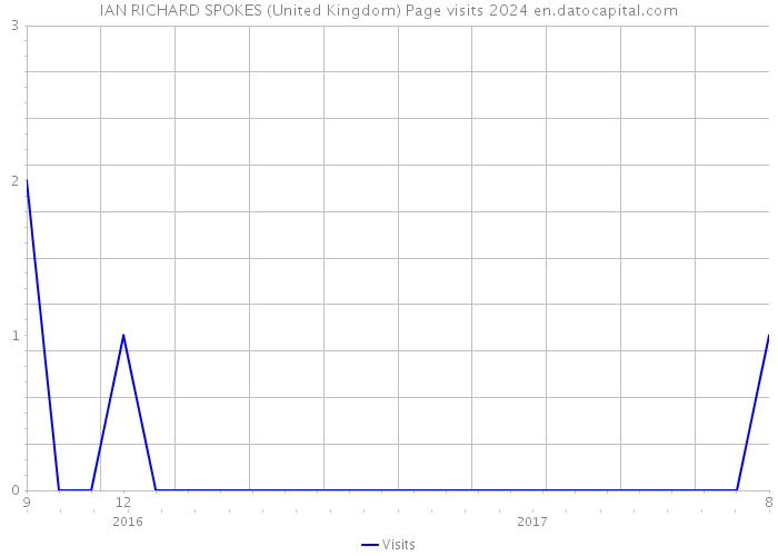 IAN RICHARD SPOKES (United Kingdom) Page visits 2024 