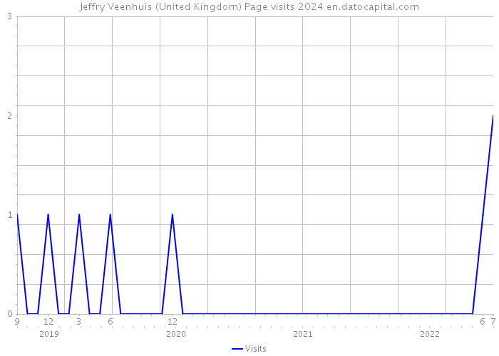 Jeffry Veenhuis (United Kingdom) Page visits 2024 