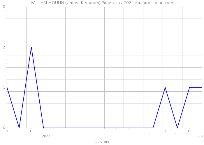 WILLIAM MOULIN (United Kingdom) Page visits 2024 