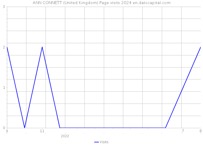 ANN CONNETT (United Kingdom) Page visits 2024 