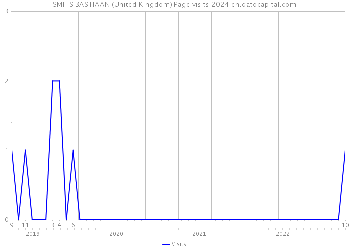 SMITS BASTIAAN (United Kingdom) Page visits 2024 