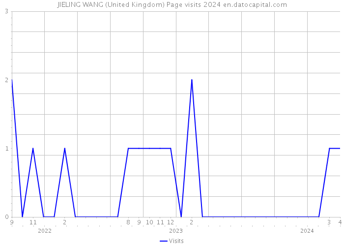 JIELING WANG (United Kingdom) Page visits 2024 