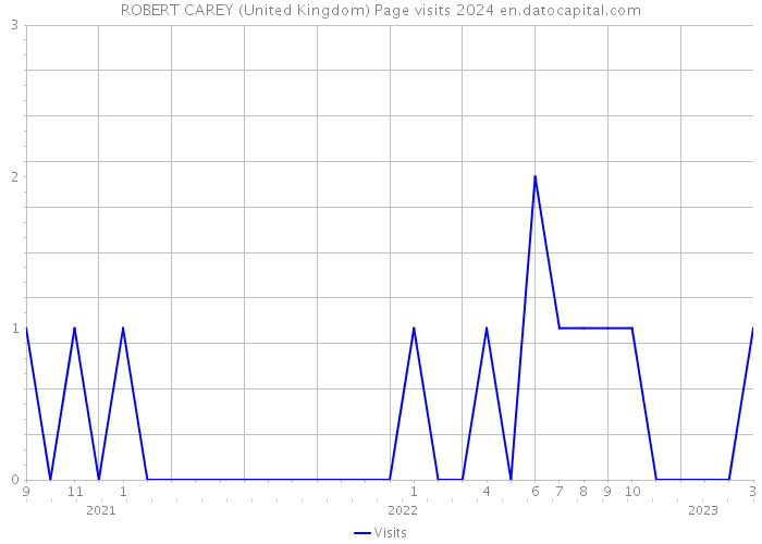 ROBERT CAREY (United Kingdom) Page visits 2024 