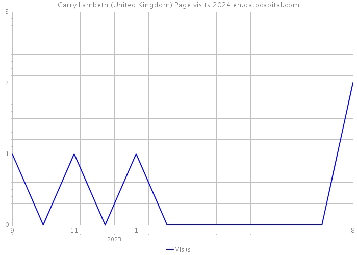 Garry Lambeth (United Kingdom) Page visits 2024 