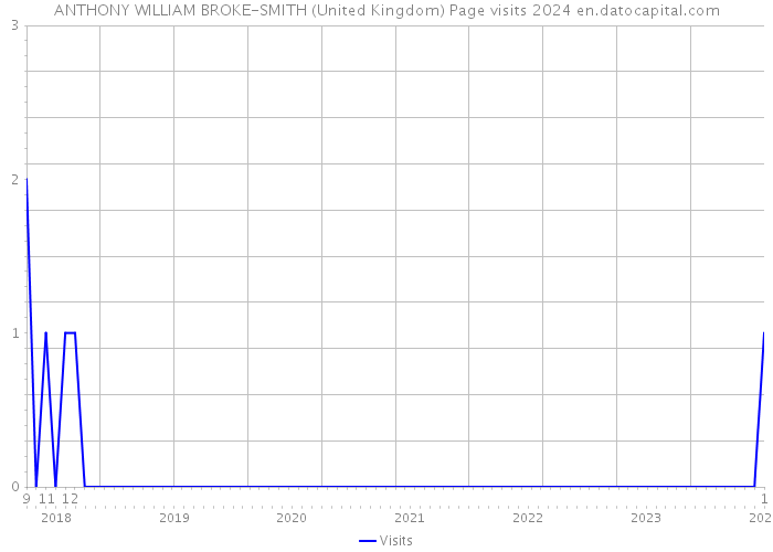 ANTHONY WILLIAM BROKE-SMITH (United Kingdom) Page visits 2024 