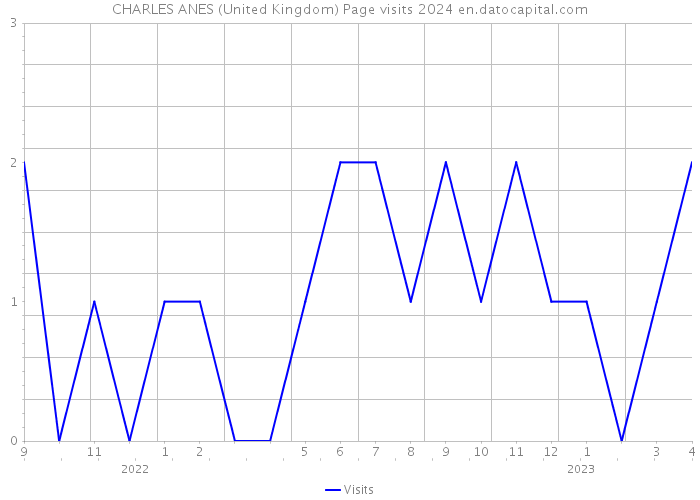 CHARLES ANES (United Kingdom) Page visits 2024 