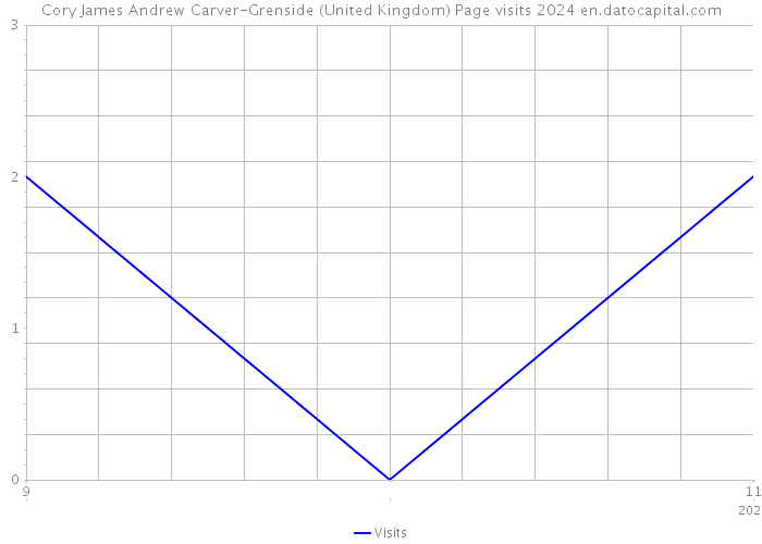 Cory James Andrew Carver-Grenside (United Kingdom) Page visits 2024 