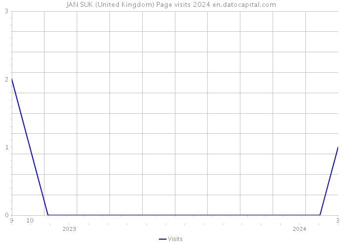 JAN SUK (United Kingdom) Page visits 2024 