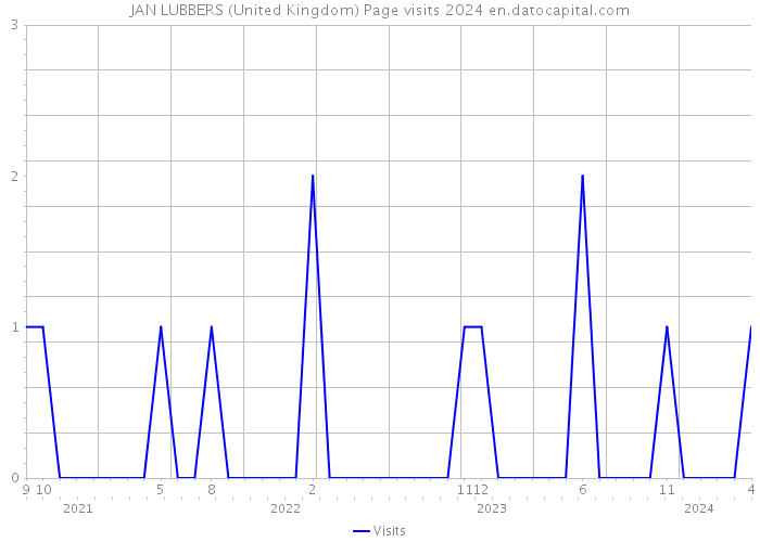 JAN LUBBERS (United Kingdom) Page visits 2024 