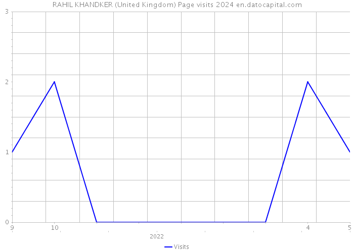 RAHIL KHANDKER (United Kingdom) Page visits 2024 