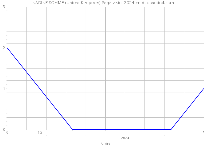 NADINE SOMME (United Kingdom) Page visits 2024 