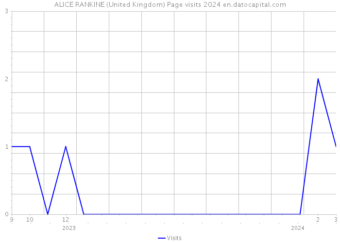 ALICE RANKINE (United Kingdom) Page visits 2024 