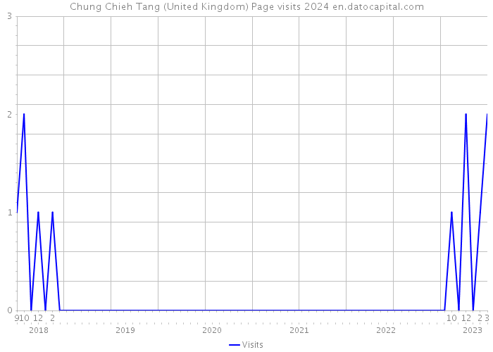 Chung Chieh Tang (United Kingdom) Page visits 2024 