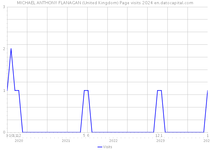 MICHAEL ANTHONY FLANAGAN (United Kingdom) Page visits 2024 