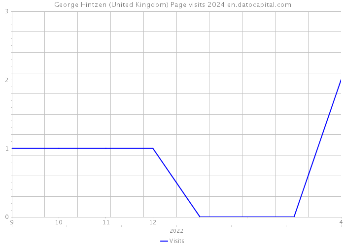 George Hintzen (United Kingdom) Page visits 2024 