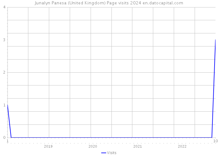 Junalyn Panesa (United Kingdom) Page visits 2024 