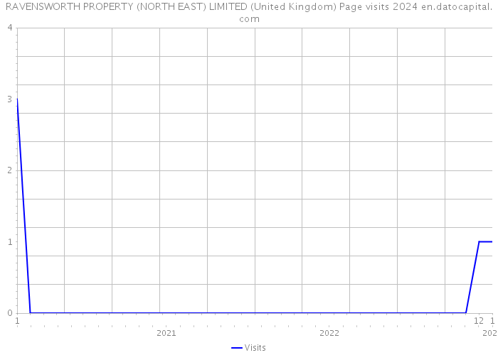 RAVENSWORTH PROPERTY (NORTH EAST) LIMITED (United Kingdom) Page visits 2024 