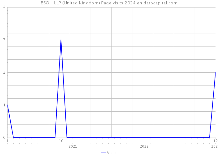 ESO II LLP (United Kingdom) Page visits 2024 