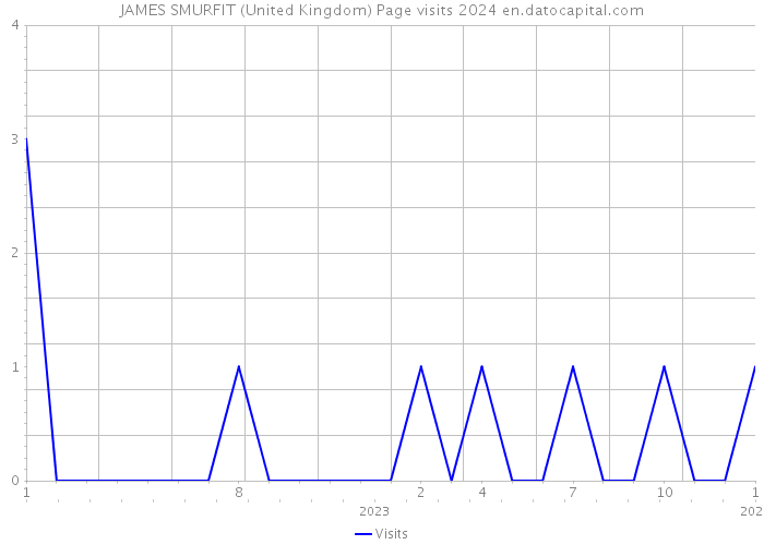 JAMES SMURFIT (United Kingdom) Page visits 2024 