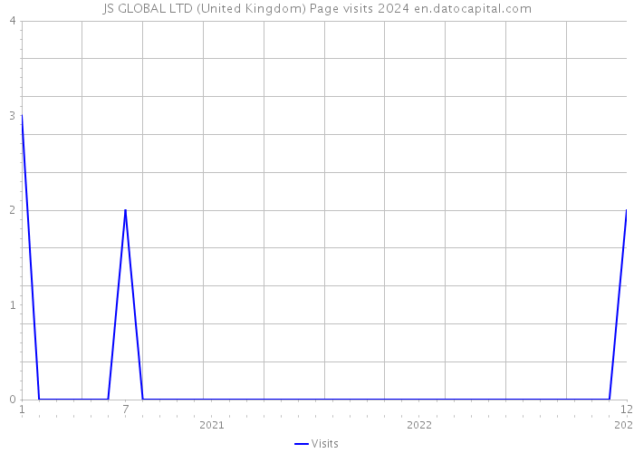 JS GLOBAL LTD (United Kingdom) Page visits 2024 