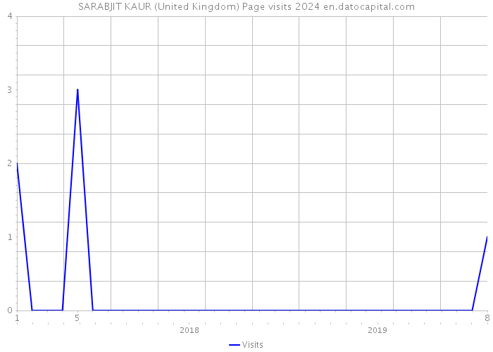 SARABJIT KAUR (United Kingdom) Page visits 2024 