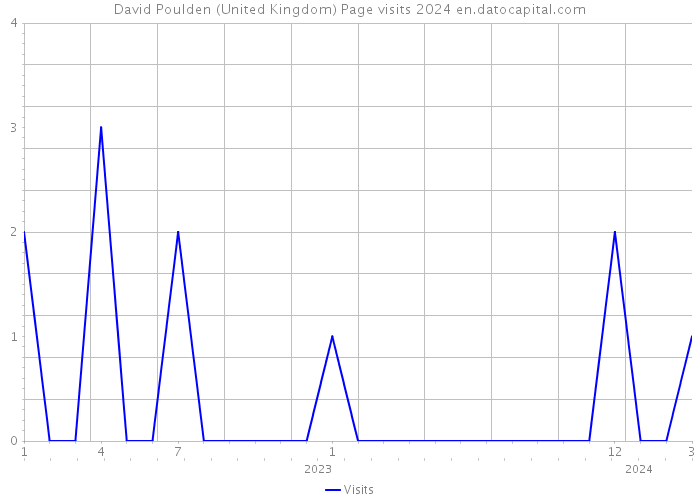 David Poulden (United Kingdom) Page visits 2024 