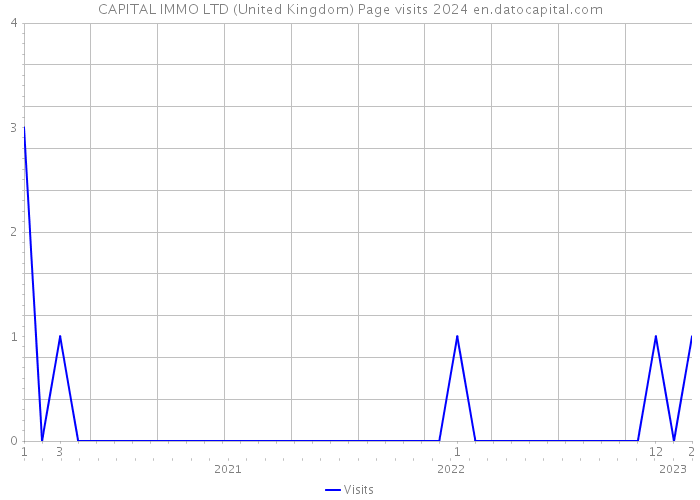 CAPITAL IMMO LTD (United Kingdom) Page visits 2024 