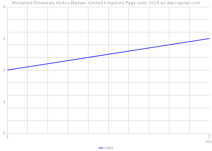 Mohamed Elmetwaly Abdou Eladawi (United Kingdom) Page visits 2024 