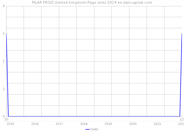 PILAR FROIZ (United Kingdom) Page visits 2024 