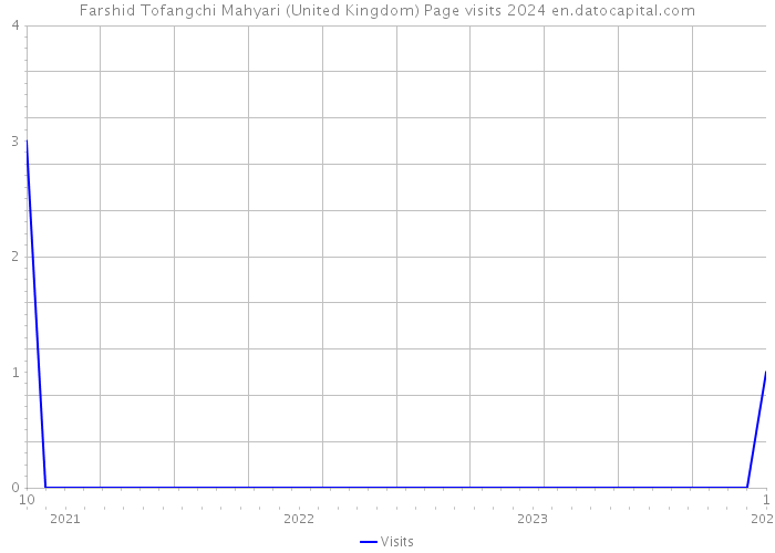 Farshid Tofangchi Mahyari (United Kingdom) Page visits 2024 